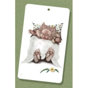 Gift Tag - Wombat