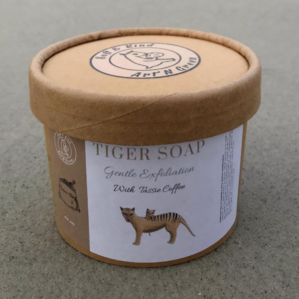 Soap - Tiger - Gentle Exfoliation with Tassie Coffee