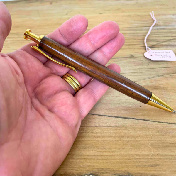 Tasmanian blackwood handmade pen