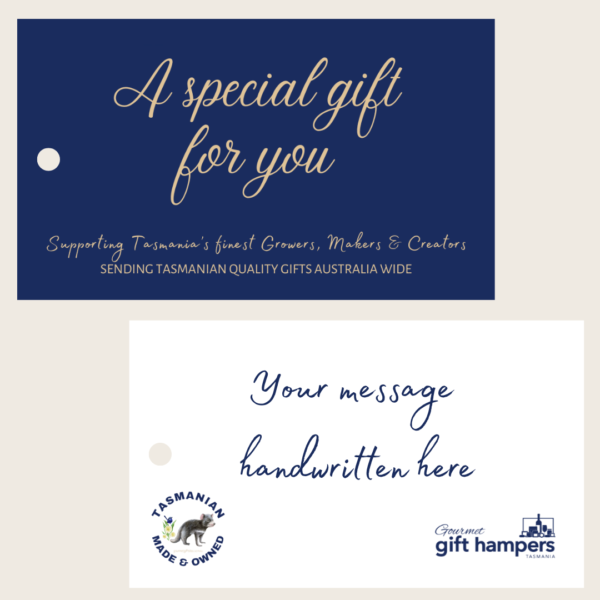 Tasmanian gourmet gift tag