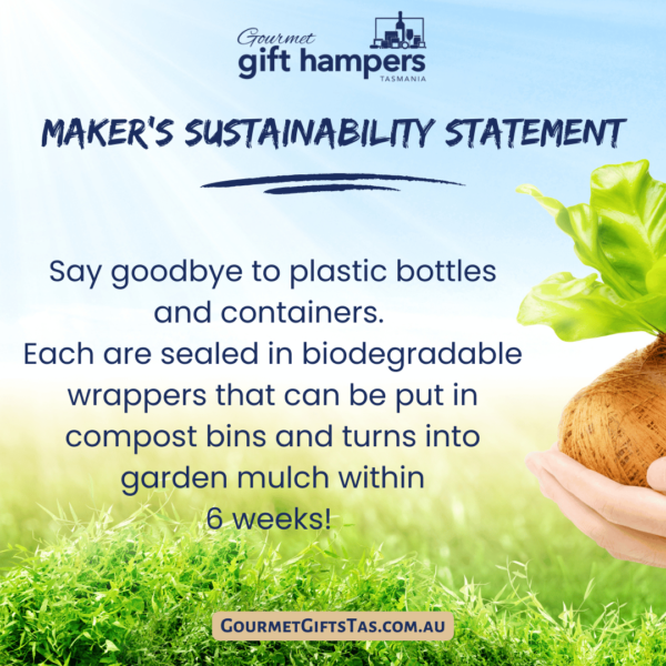Maker's Sustainability Statement for Gourmet Gift Hampers Tasmania (1)