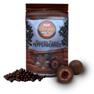 Chocolate Coated Tasmanian Pepperberries