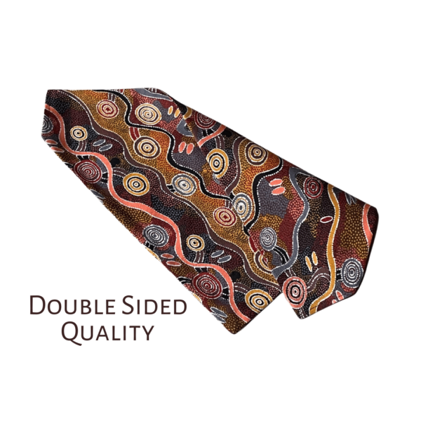 Indigenous print dog bandana double sided quality