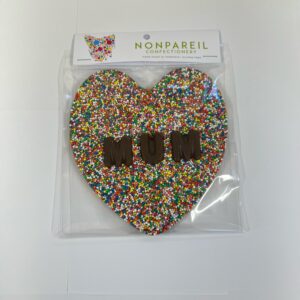 Large Heart shaped Chocolate Freckle