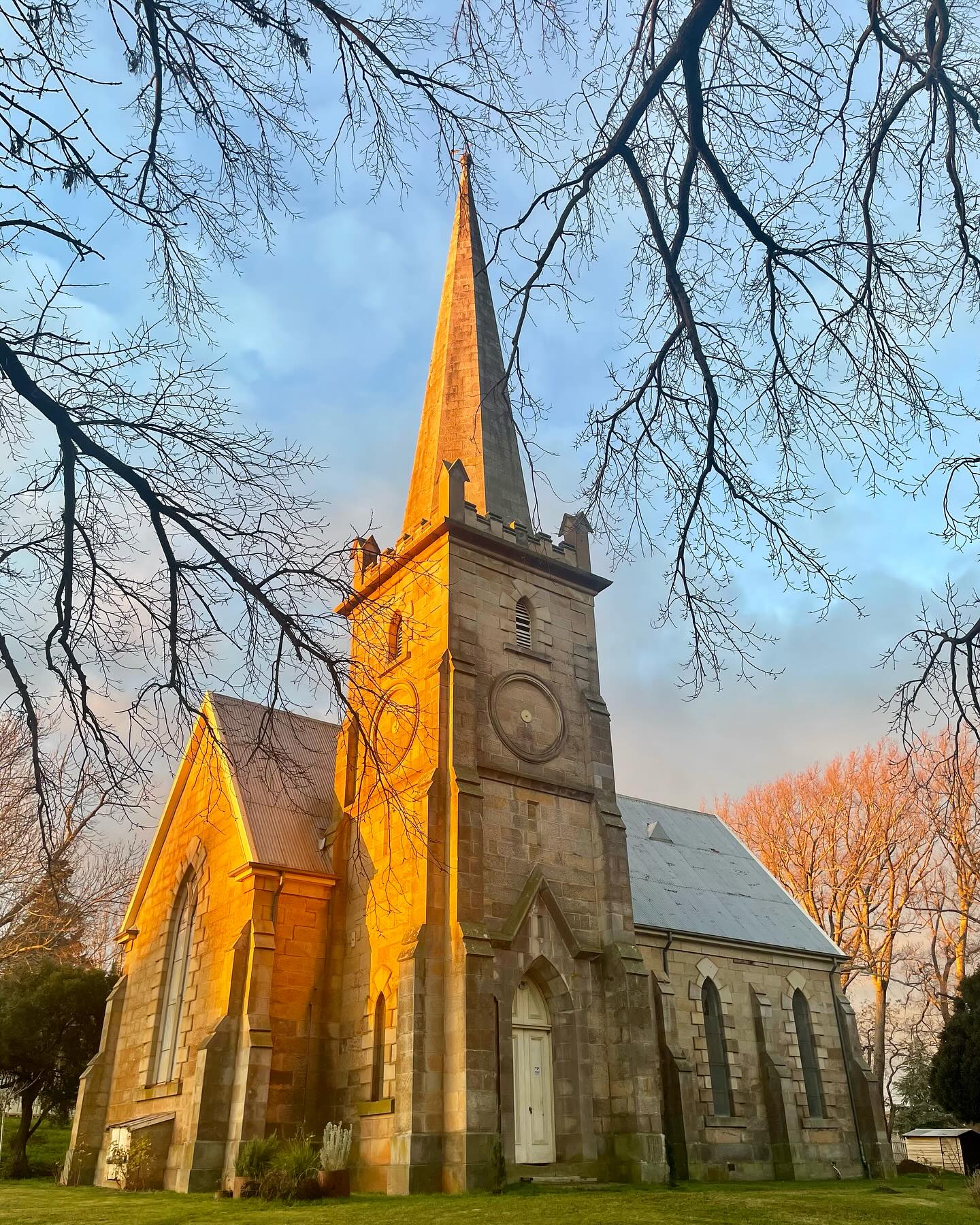 The Church Campbell Town Build for the Scottish first settlers & Home of Gourmet Gift Hampers Tasmania (4)