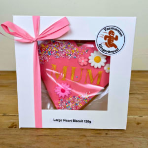 Large Gingerbread Heart Biscuit 120g