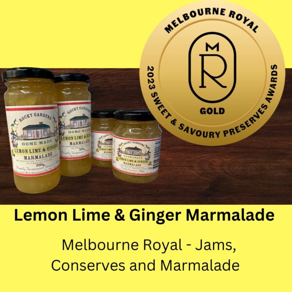 Lemon Lime and Ginger Marmalade