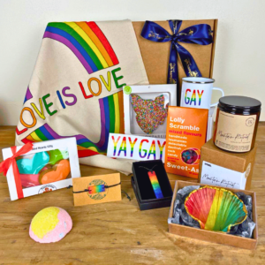 Rainbow gay pride gift hamper - The Hobart