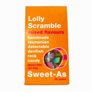 Mixed Flavoured Lolly Scramble rock candy
