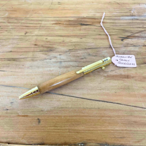 Tasmanian Golden Sassafras handmade pen