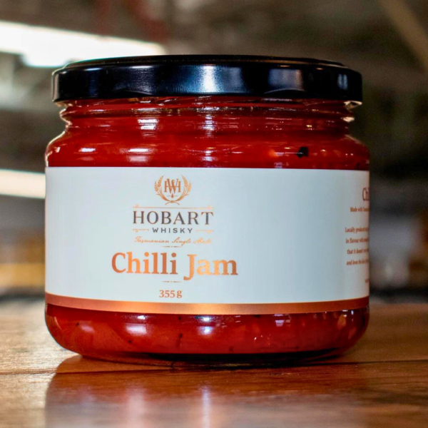 Tasmanian Whisky Chilli Jam made in Tasmania