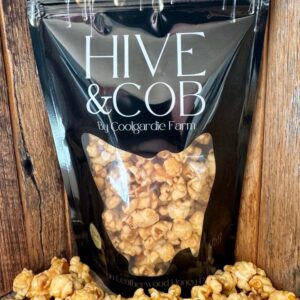 Hive and Cob by Coolgardie Farm Leatherwood Honey Popcorn