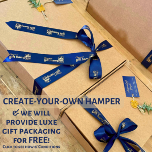 CREATE YOUR OWN TASMANIAN HAMPER WITH FREE LUXE GIFT PACKAGING FOR FREE