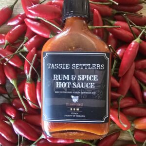 Rum & Spice Hot Sauce by Tassie Settlers