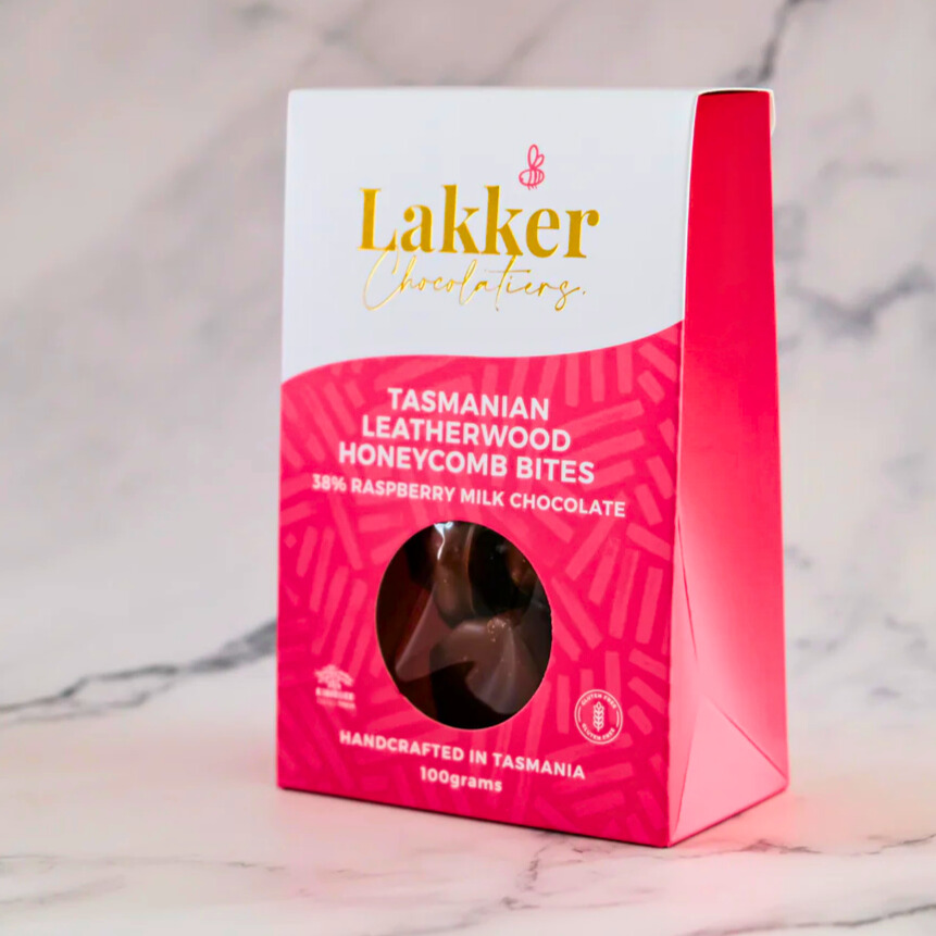 Tasmanian Raspberry Leatherwood Honeycomb