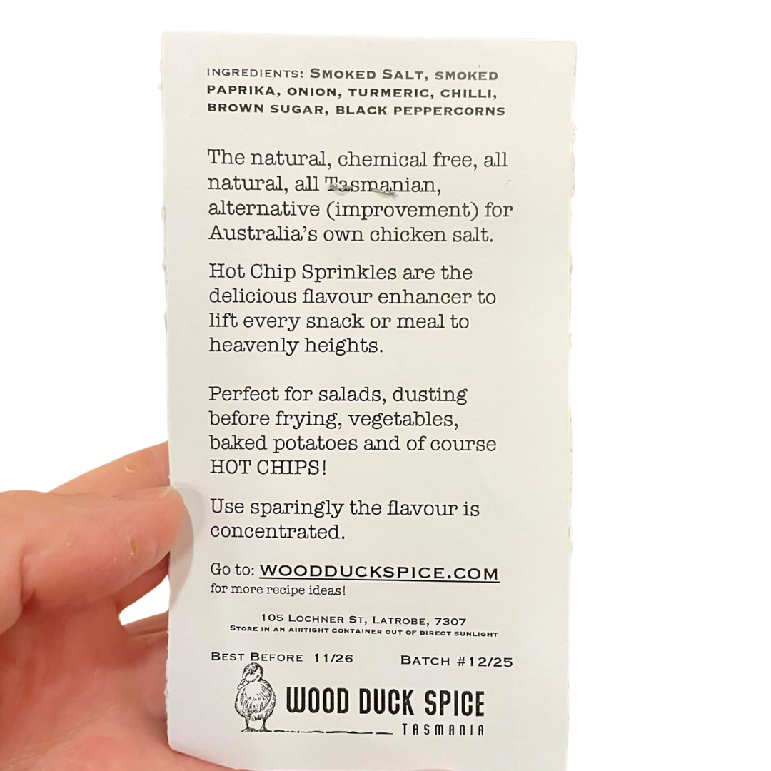 Tasmanian Gift Hot Chip Sprinkle