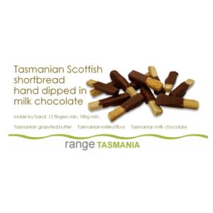 Tasmanian Scottish Shortbread Hand-Dipped In Milk Chocolate